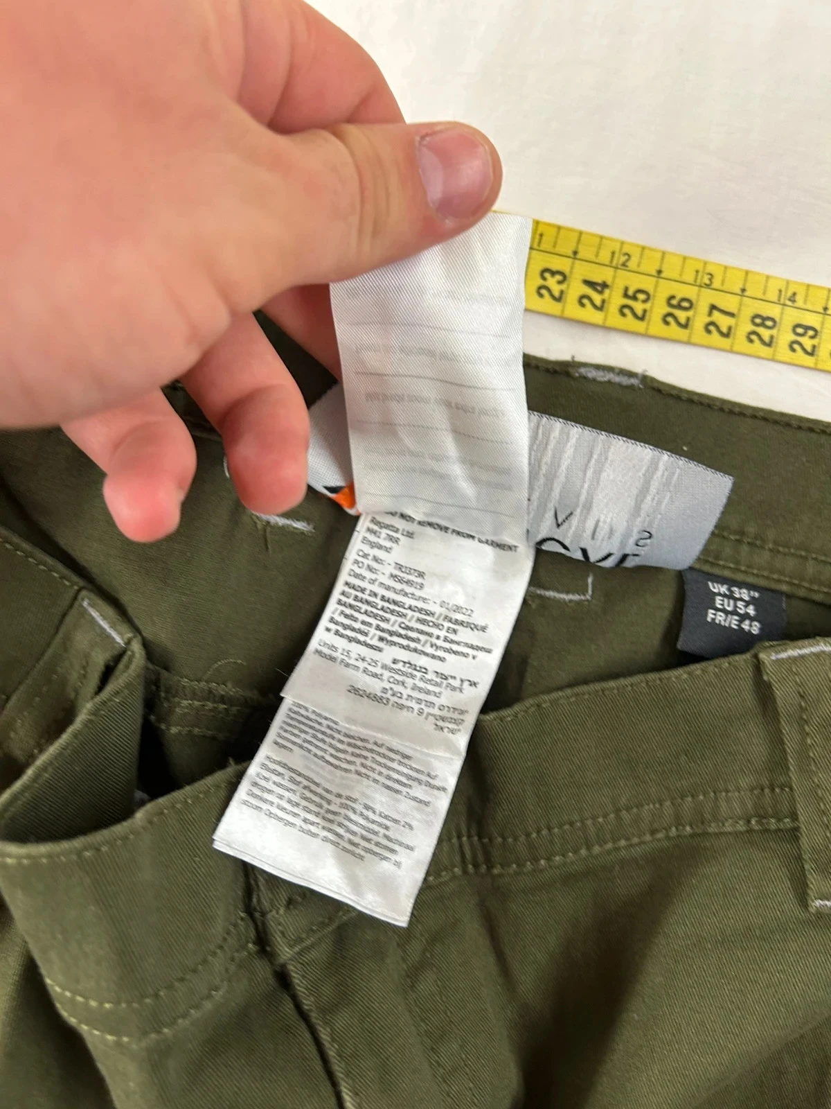 Werkbroek werkuitrusting legergroen tactical threads – photo 15